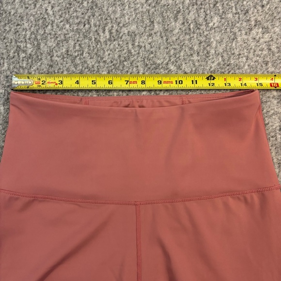 Queenieke Dusty Pink High Waist Running Leggings Size 16 Full Length Workout - Picture 6 of 9